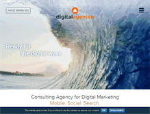 Tablet Screenshot of digitalagenten.com
